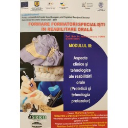 Formare formatori / specialisti in reabilitare orala (III)- Prof. Univ. Dr. Norina Consuela Forna (Coord.)